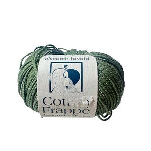 Elsebeth Lavold Cotton Frappe Yarn 007 Lot 38 Shrub (Green)